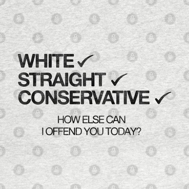 White Straight Conservative - Republican by HamzaNabil